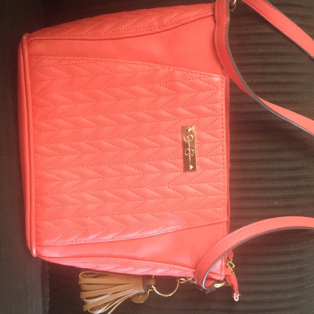 Coral pink Shoulder bag